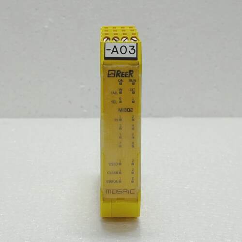 REER Mosaic MI802 IO Expansion Unit 8 Inputs 8040001 SIL3PLe