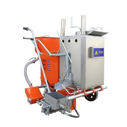 道路热熔划线一体机路面公路马路停车位涂料漆冷喷标线机交通画线