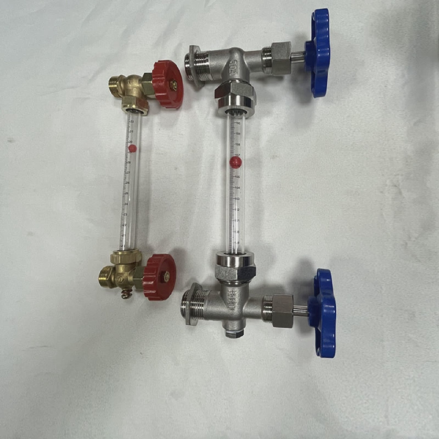 整套消防水池水箱简易液位显示器液位计管压克力油位考克透明刻度