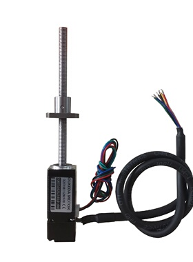 寻IOK20STH38EC1GZ0601N100 NEMA8 Ball screw stepping motor 20