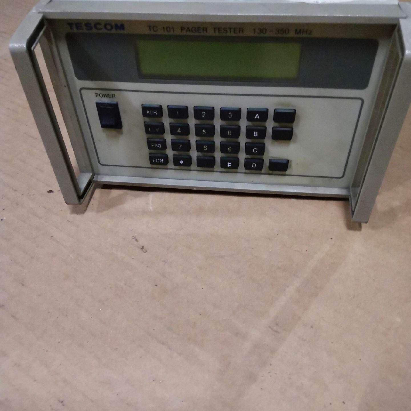 询价TESCOM TC-101通电完好成色如图议价