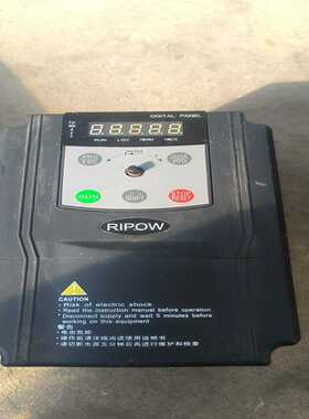 询价日普变频器rp530变频器4kw/5.5kw，测量主回路正常