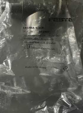 FESTO费斯托节流阀耐高温CRGRLA-1/2-B1询价
