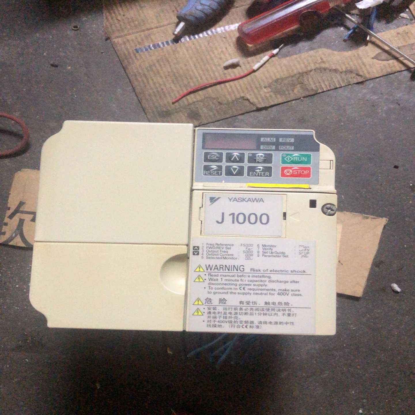 【议价】安川变频器，CIMR-JB4A0011BAA，