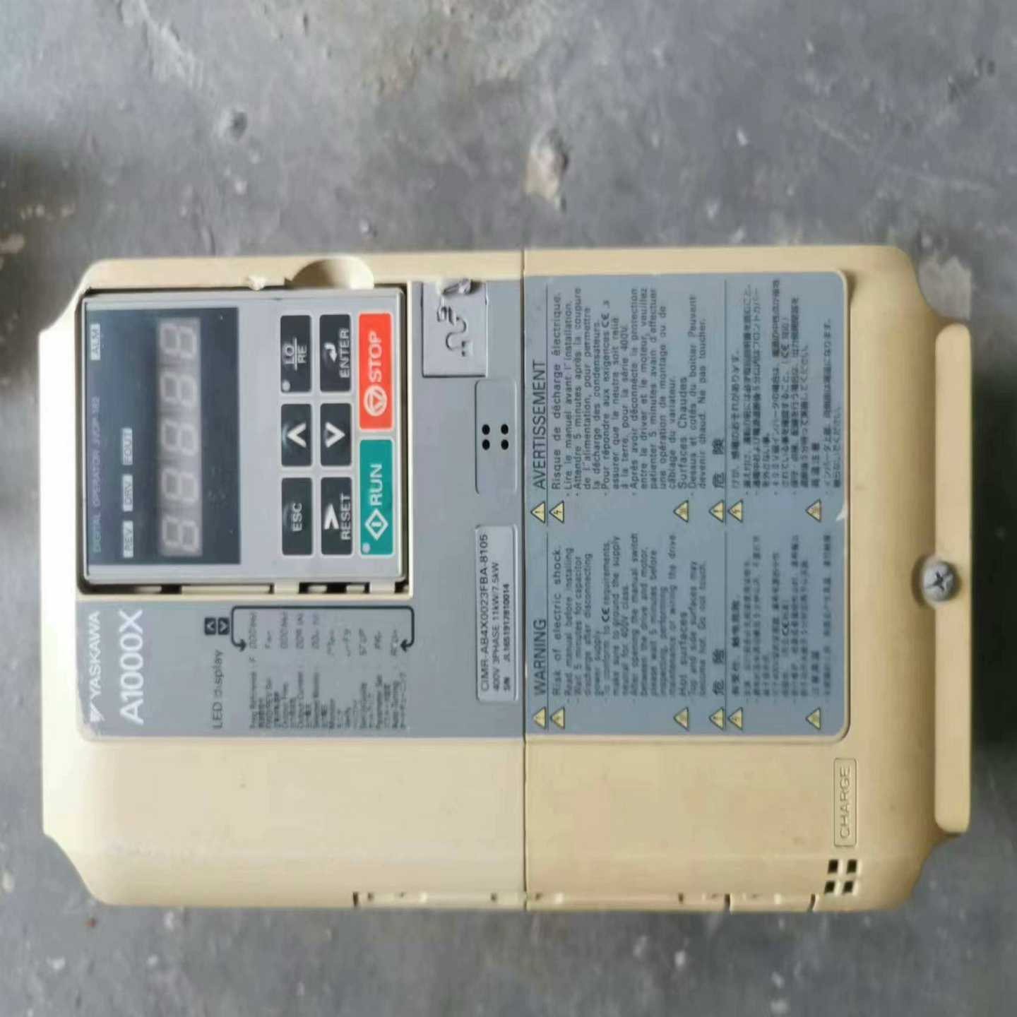 安川A1000X变频器CIMR-AB4A0023FAA~询价