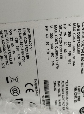 9.5新AB软启动控制器150F85NBDB