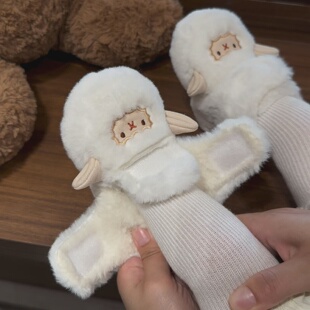 小月龄宝宝鞋学步鞋婴儿鞋6到12个月冬季棉鞋保暖加绒软底步前鞋