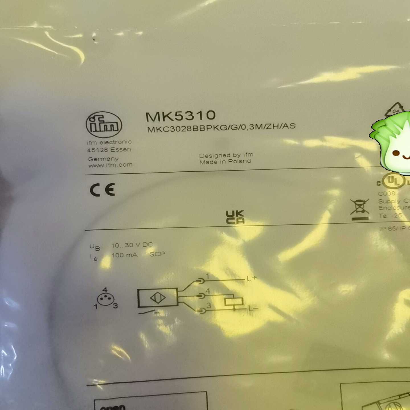 德国IFM，易福门传感器mk5100mk5101