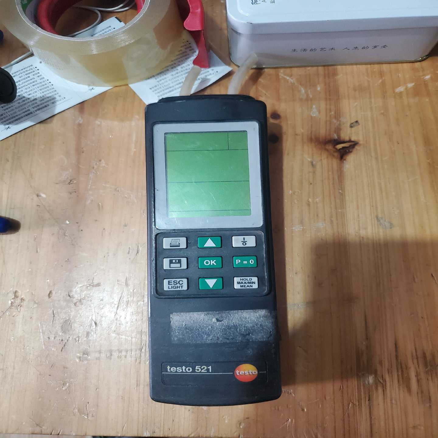 (机械元件)tto521-1专业型差压测量仪2%满量程精度