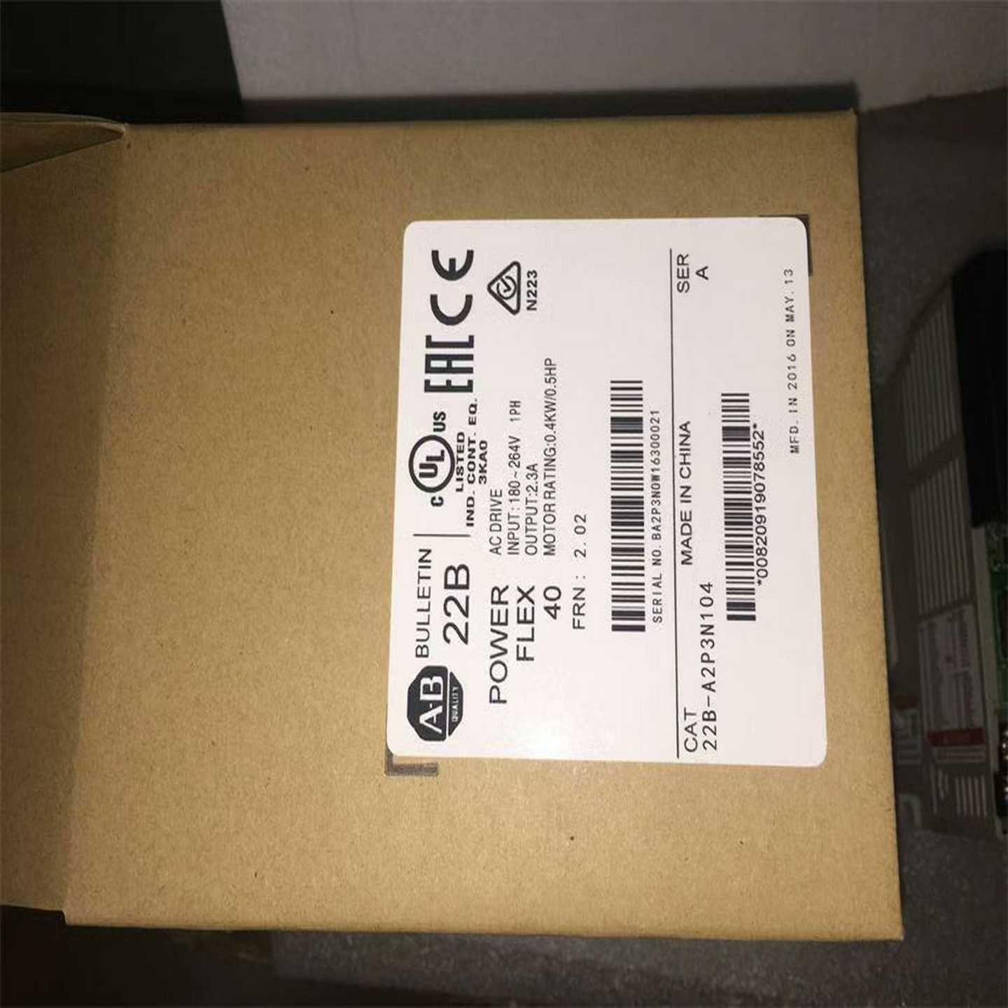 询价AB变频器22B-A2P3N114/10422b-v4p5