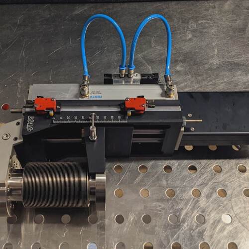 NEW VAb uhv vacuum linear motion stage 50m travel z axis 2 3
