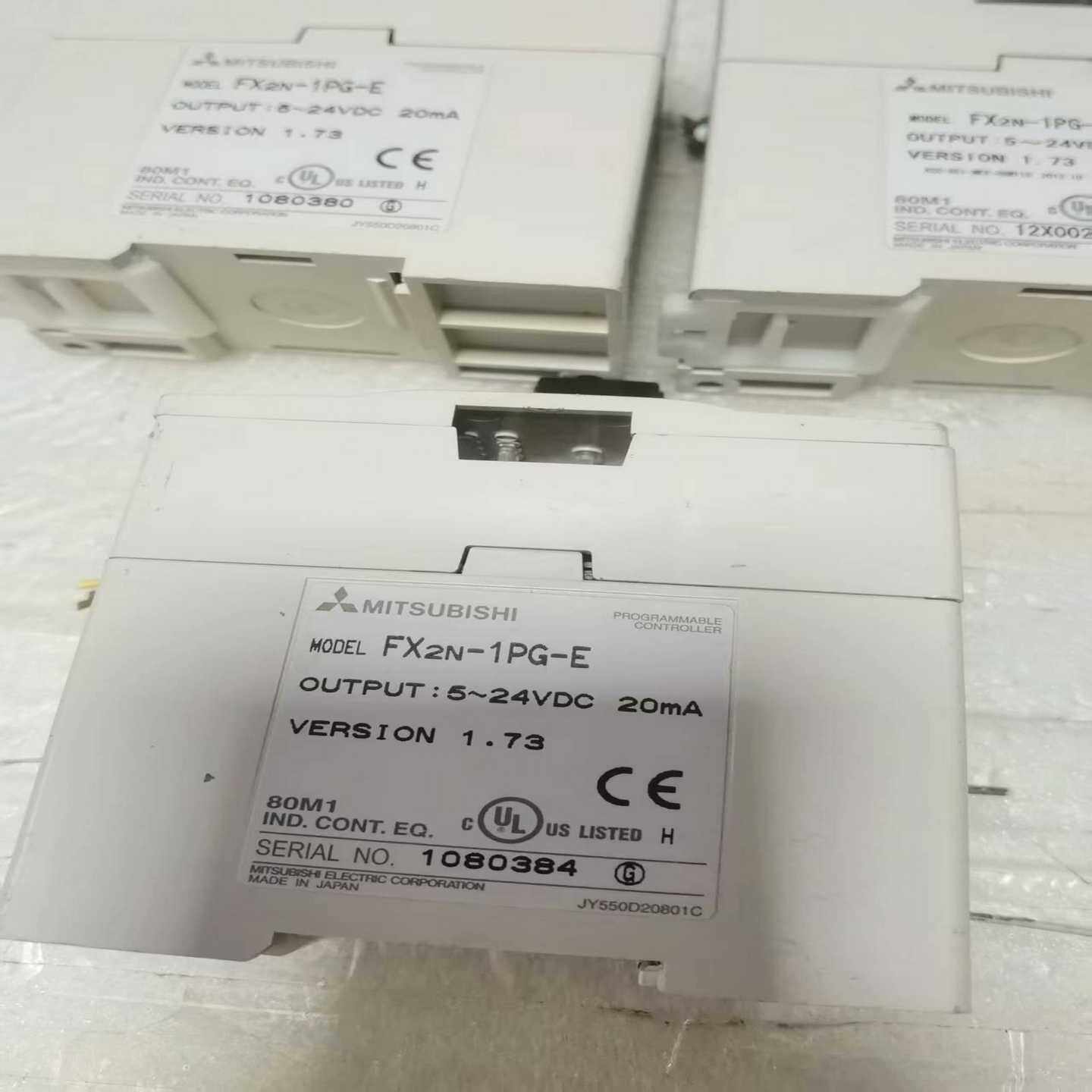 三菱PLC定位模块FX2N-1PG-E，3个，输出5-24--议价商品