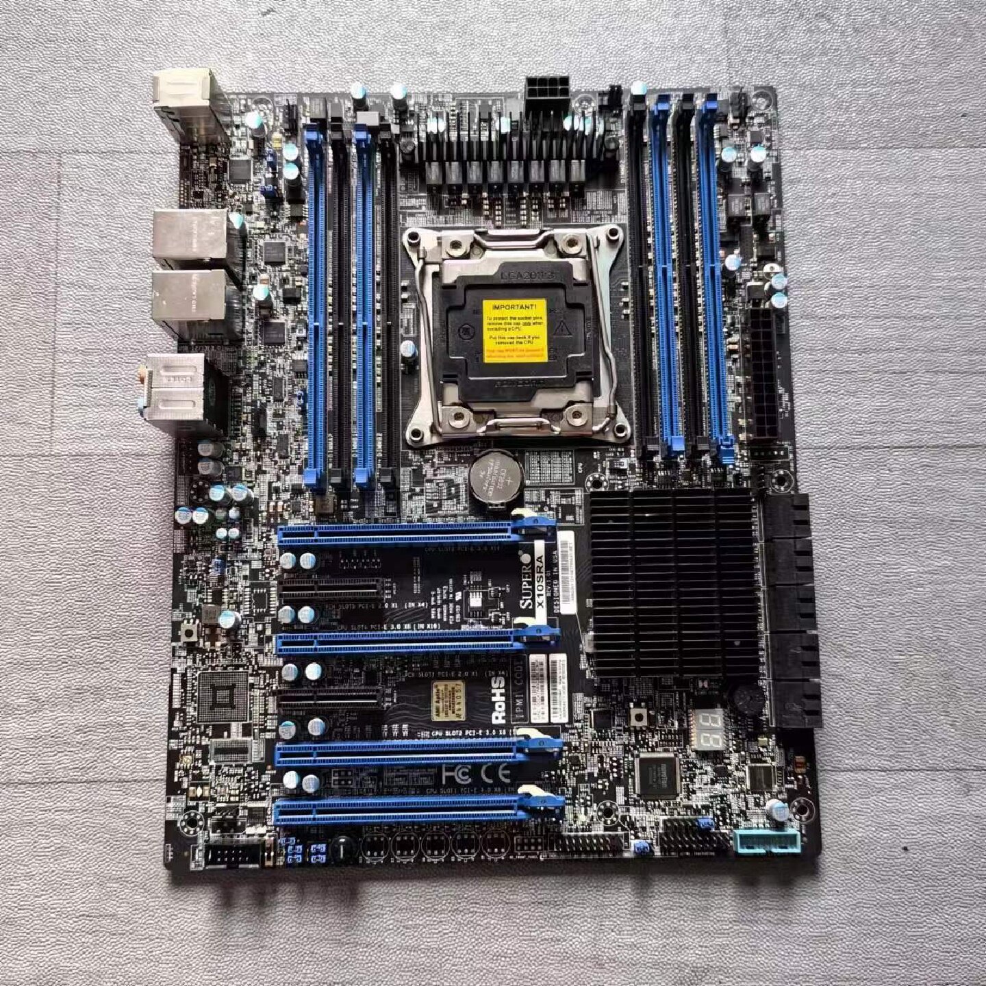 超微x10sra单路x99工作站主板atx支持e5-议价