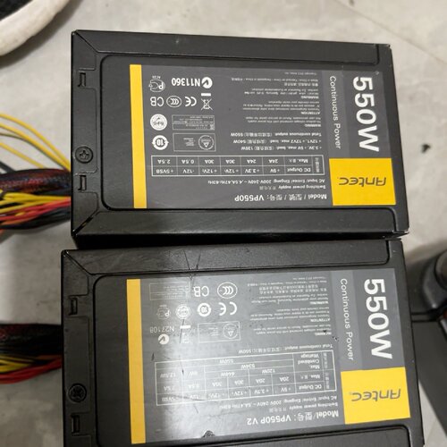 【询价】安钛克550w电源额定功率550w 实物图 成色不错 拆