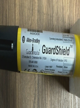 ALLEN-BRADLEYT4K0800YDGUARDSHIELDLIGHTCURTAIN**NEWINB