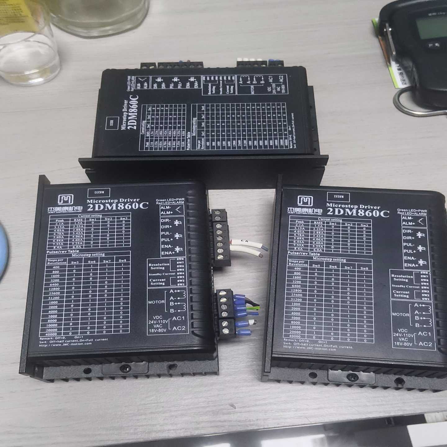 杰美康86步进驱动器,2DM860C,成色非常新,功能包好,-询价