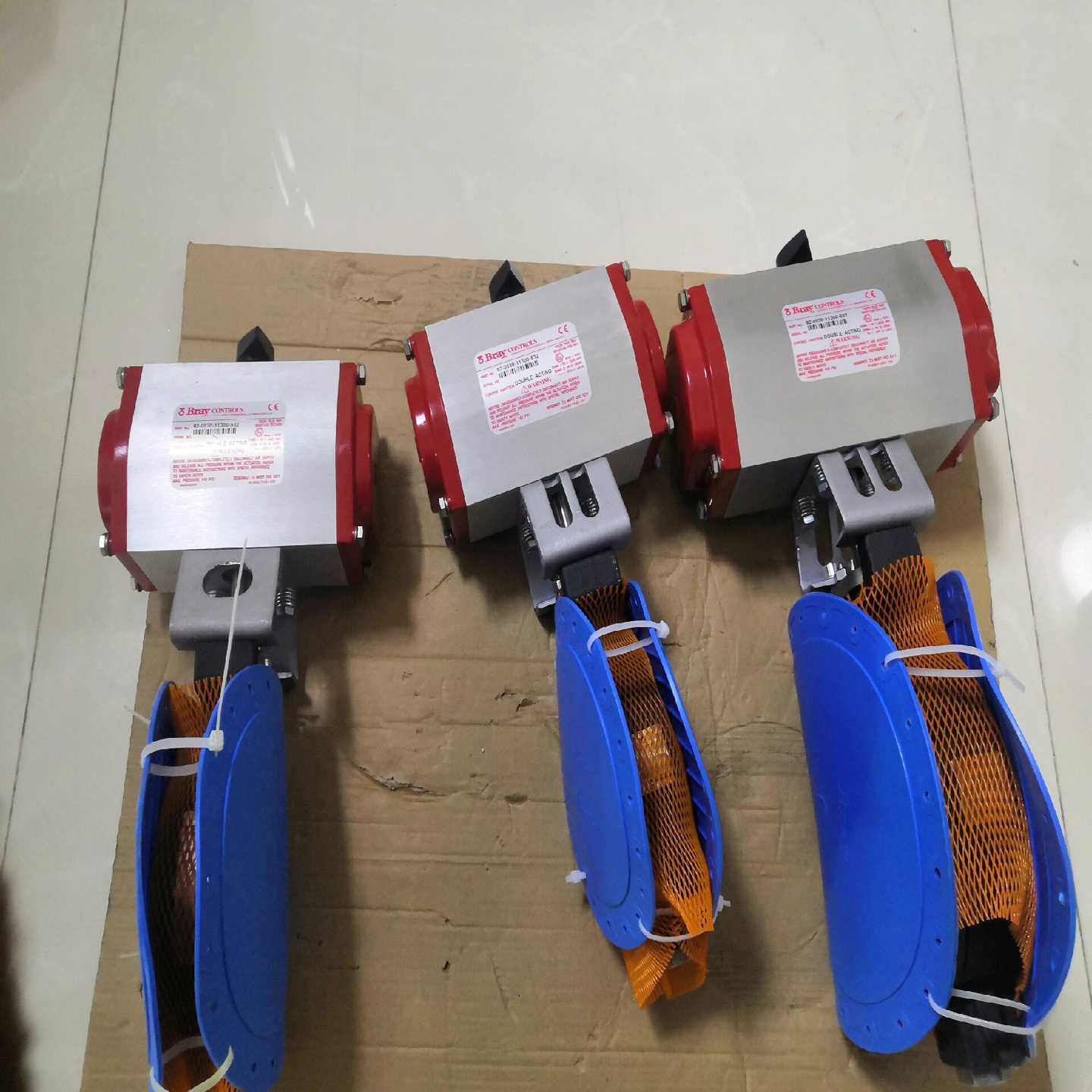 Bray博雷S40高性能气动蝶阀，对夹式。--议价商品