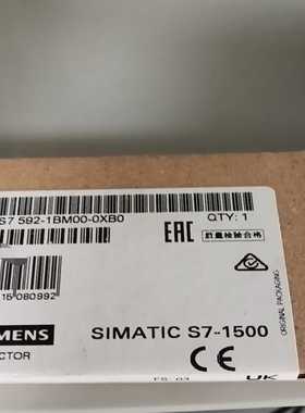 西门子6ES7592-1BM00-0XB0，全新原装正品，--议价商品