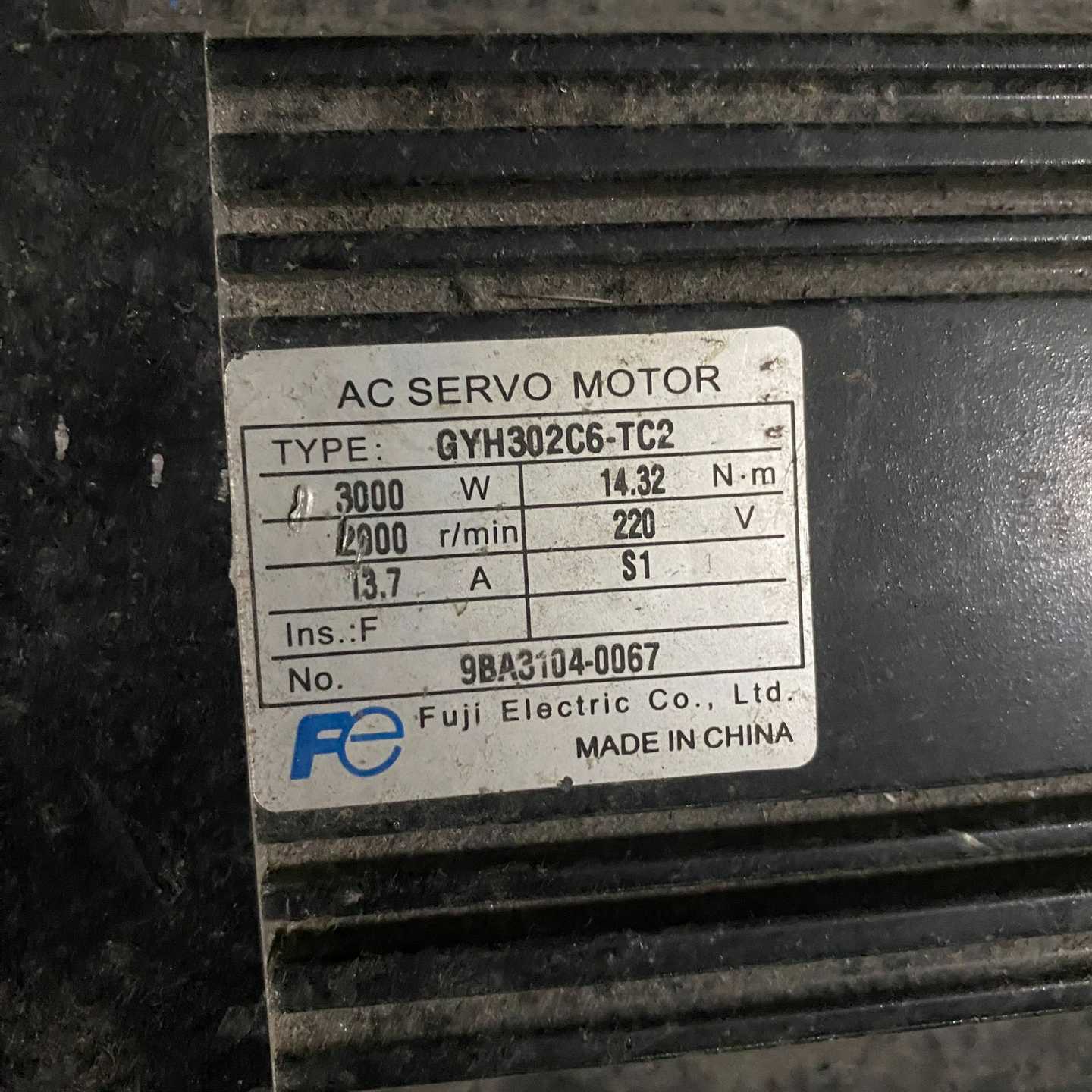 #3000w电机富士QYH302C6-TC2！放询价