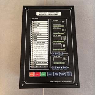 SEYOUNGECU5000M应急发电机控制屏拆船件 议价商品