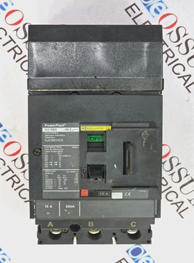 SQUAREDHJ060HJA36015CAPOWERPACTCIRCUITBREAKER15A3