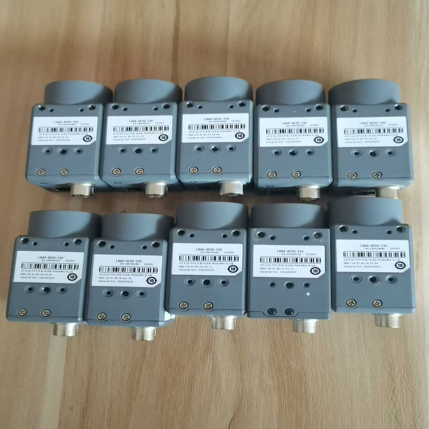 凌云LUSTER原装正品工业相机LBAS-GE50-23C彩--议价商品