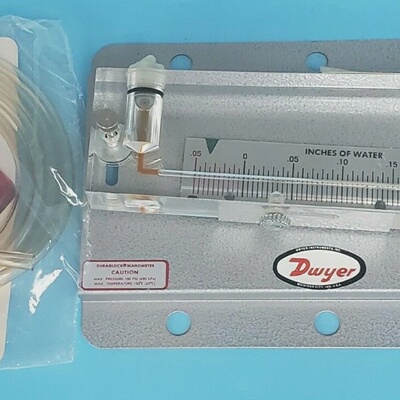 NEW DWYER 215 6 INCLINED MANOMETER STATIONARY GAUGE .050.25