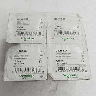 Lostof8件SchneiderunicaU3.492.25RJ114联系人免费快