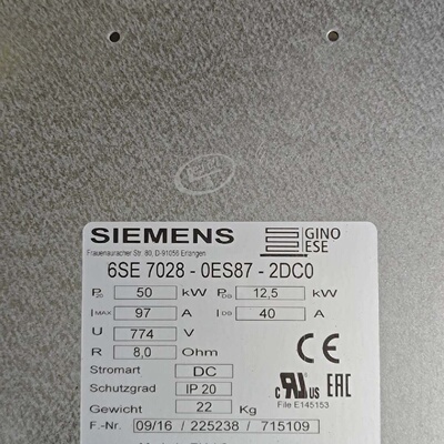 询-变频器6SE70280ES872DC012.
