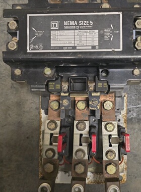 SQUARE D 8536SG01 SIZE 5 STARTER 440480V COIL USED TAKEOUT M
