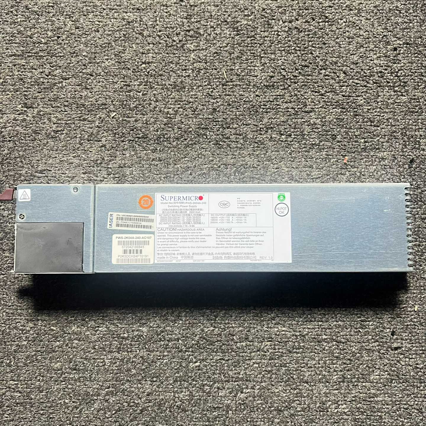 超微PWS-2K04A-240PWS-1K68A-1R--议价商品