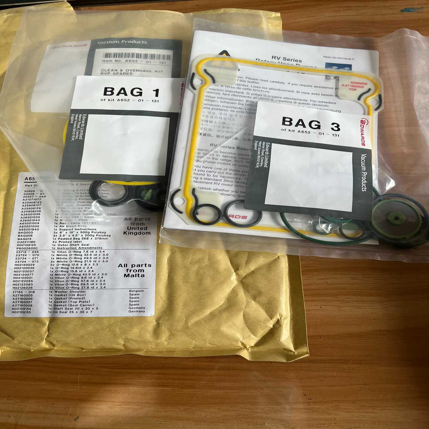 Edwards爱德华真空泵RV12RV8RV5RV3机--议价商品