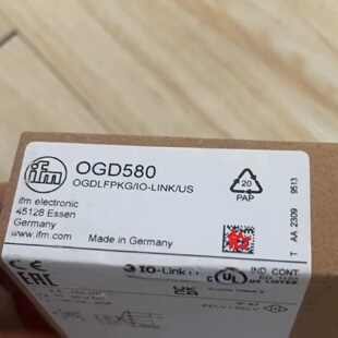议价OGD580易福门IFM激光测距感测器 全新原装现货 量大价优 库存