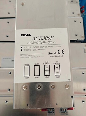 询价*COSEL科索ACE300F工业电源AC3OOHF0