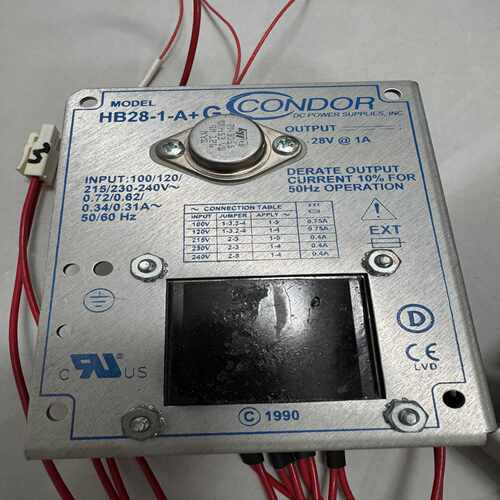 咨询-CONDOR线性稳压电源，型号HB28-1-AG，成色