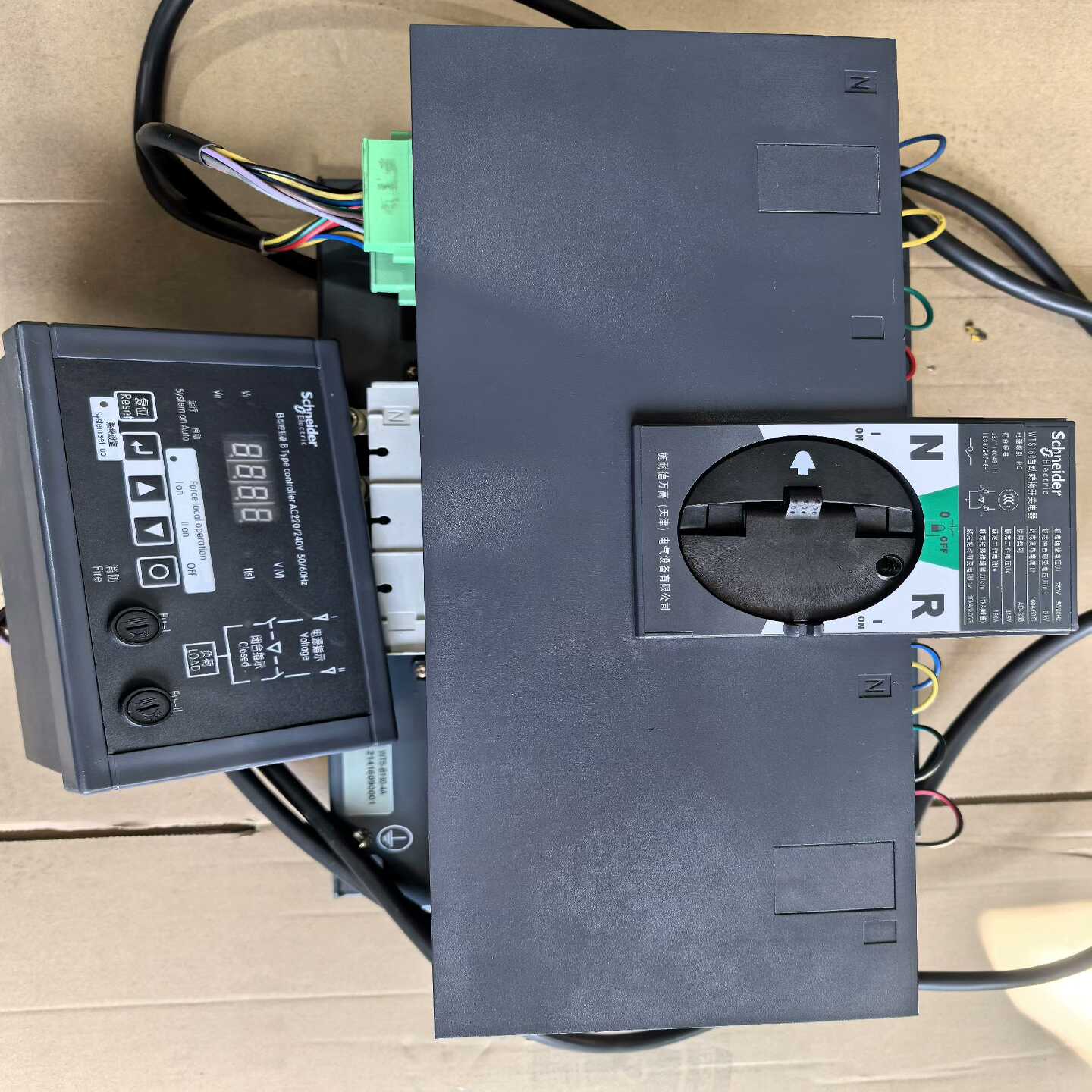 议价施耐德双电源WTS-A/B4P100A125Ao160现货/维修