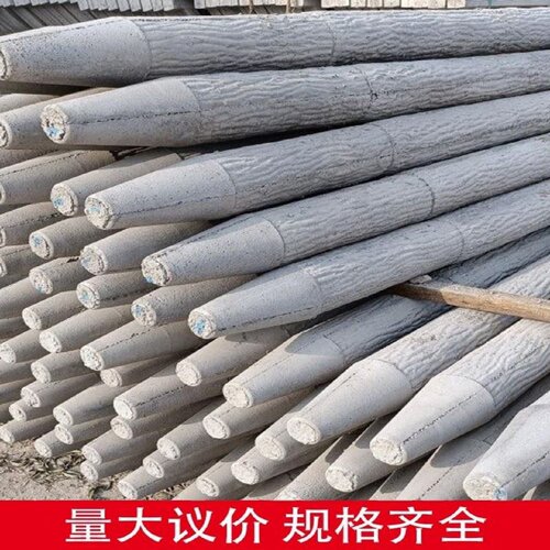 户外树墩花坛小篱笆定制仿木水泥桩公园石栅仿木树桩栏景观隔断桩