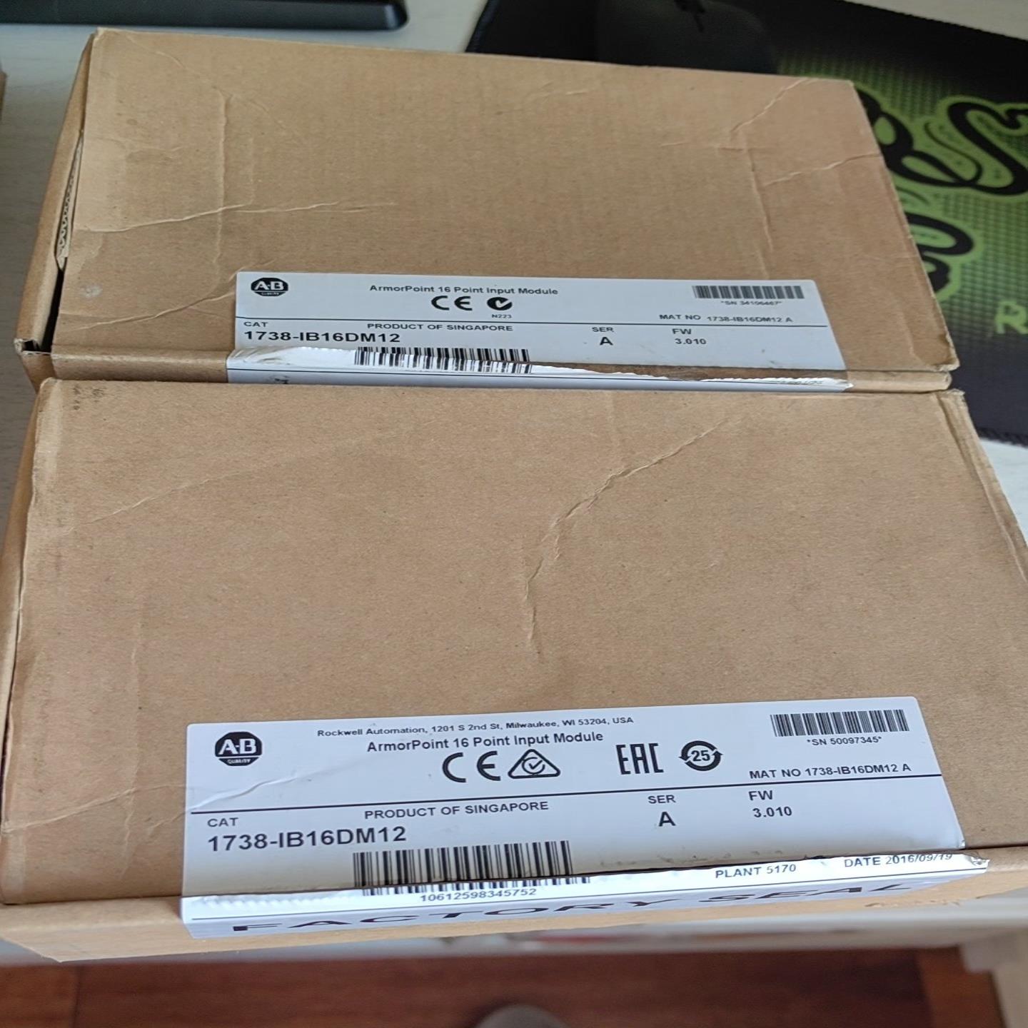 仅开封1738-IB16DM12打开未使用;议价