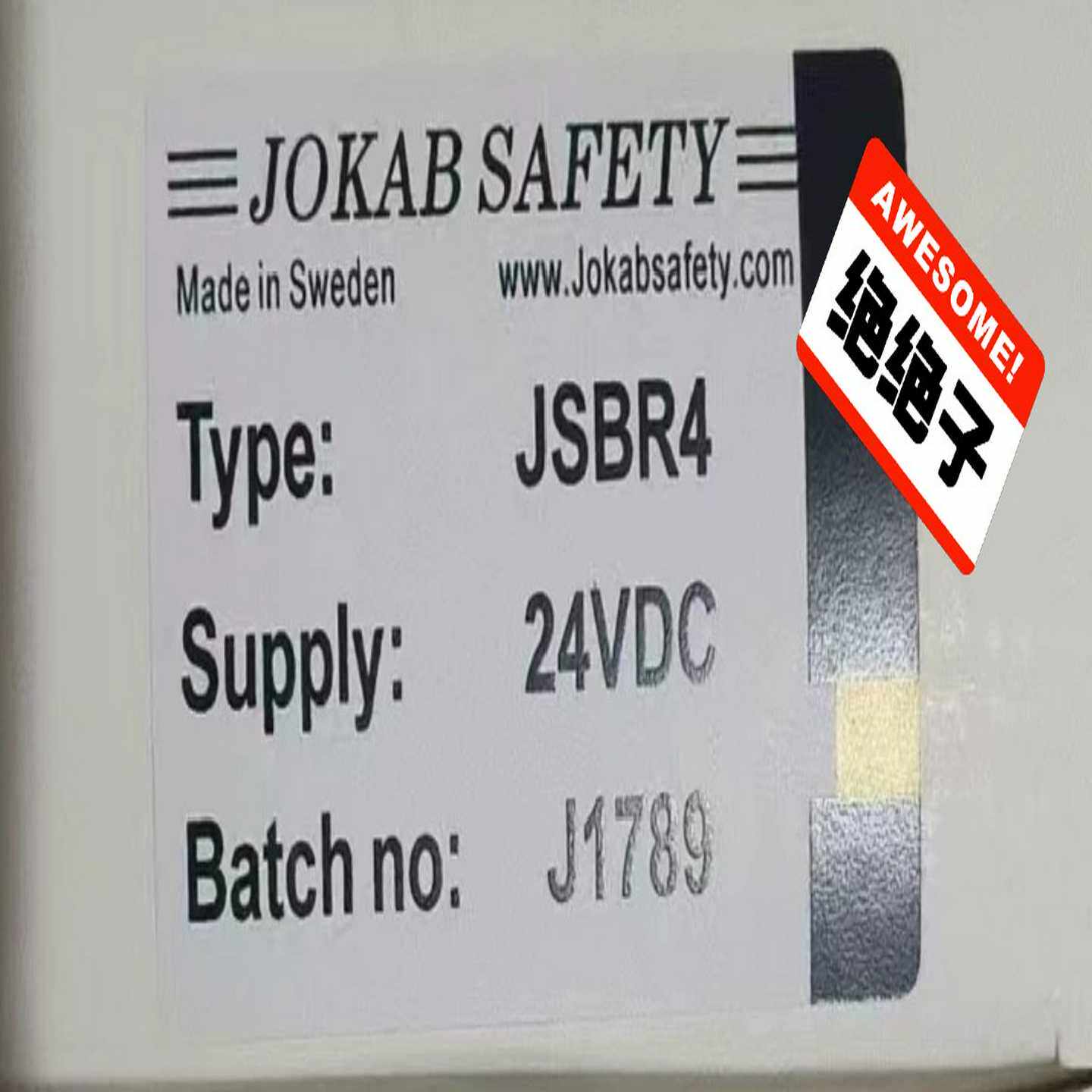 全新瑞典JOKABSAFETY安全继电器JSBR4，24V-议价