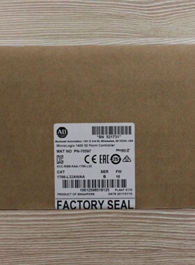 议价1766-L32AWAA原装美国AB罗克韦尔PLC模块质保一年MIcroLogix