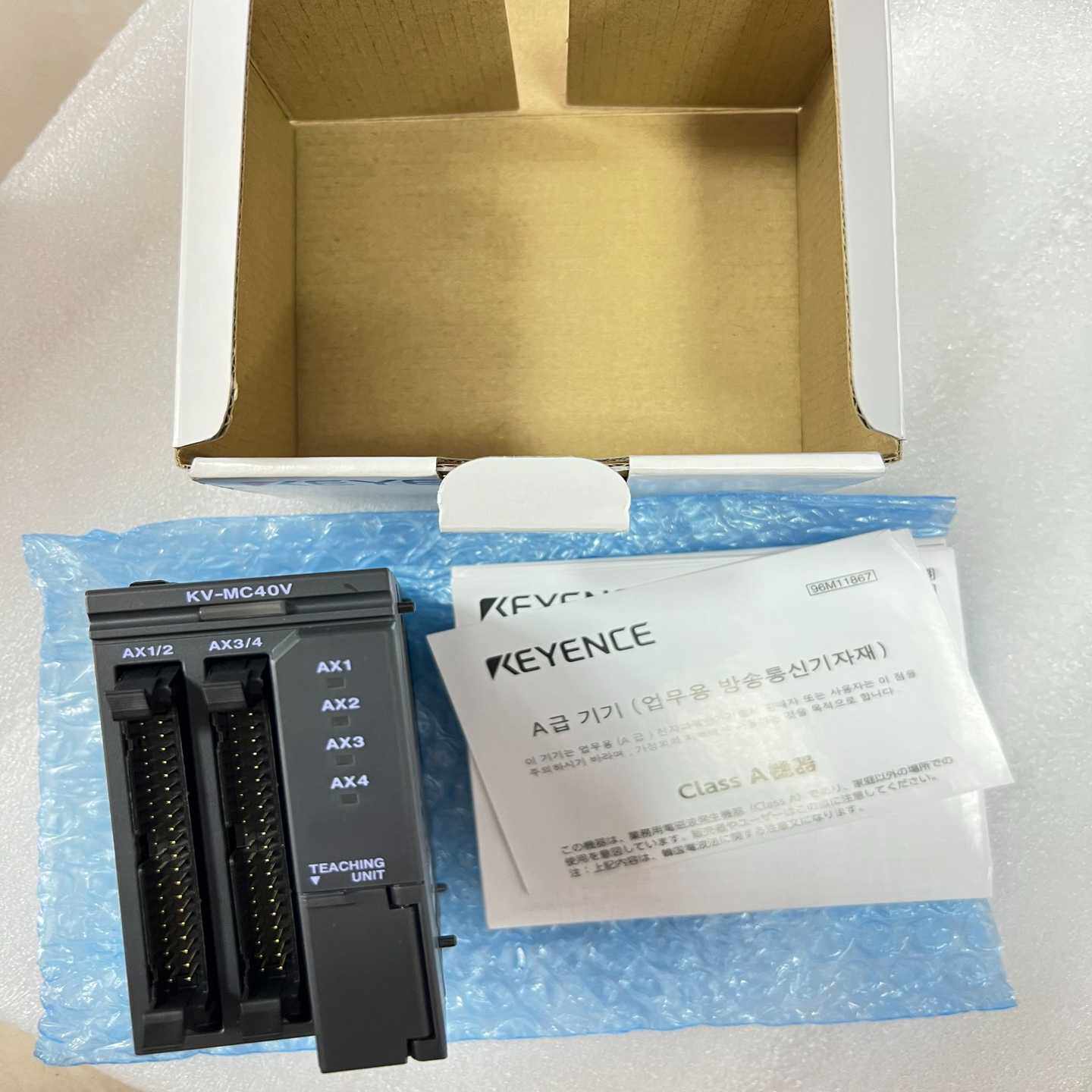 询价~基恩士KV-MC40V，盒码一致，