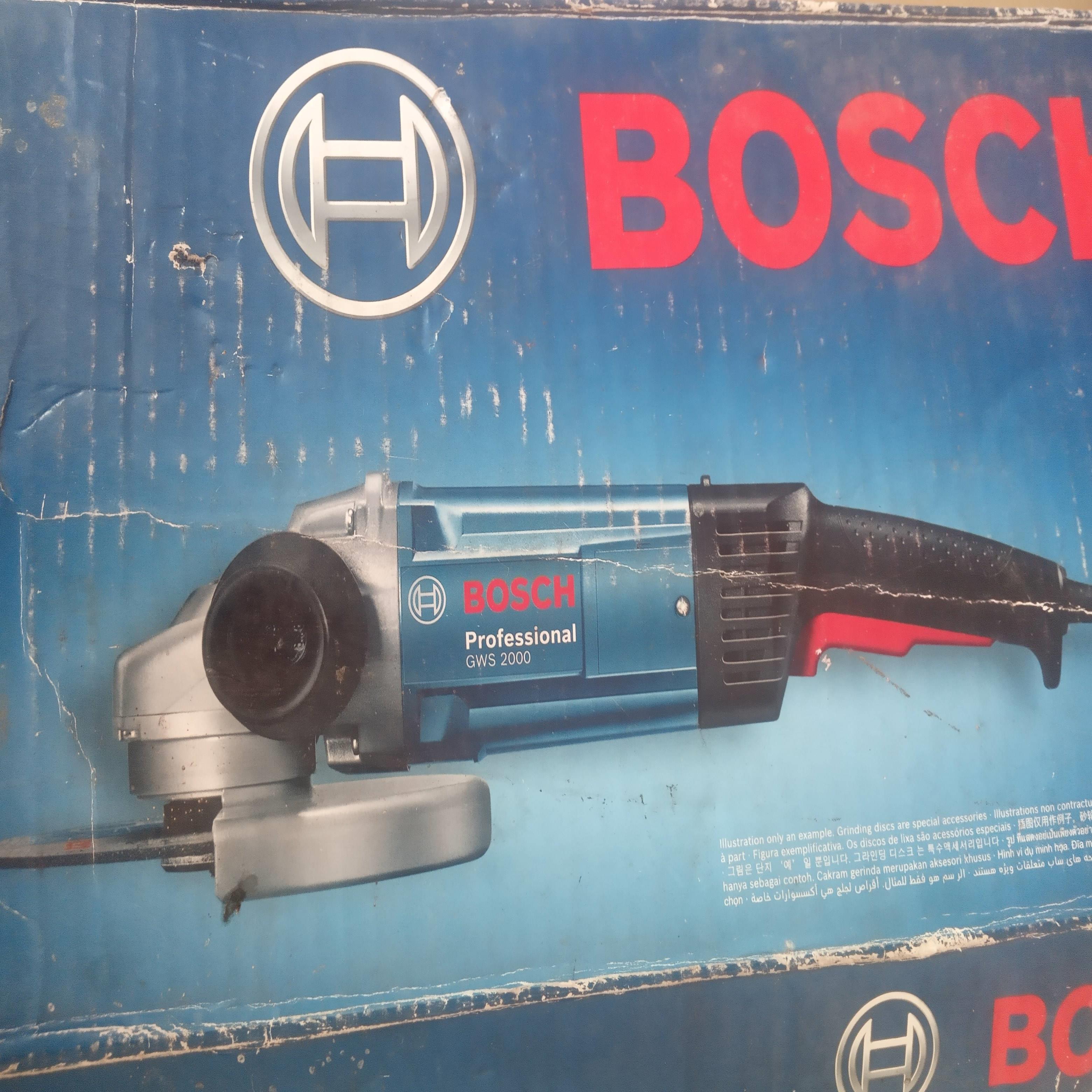 配件德国BOSCH原装打磨机 角磨机GWS2000 GW2200 180大功率议价