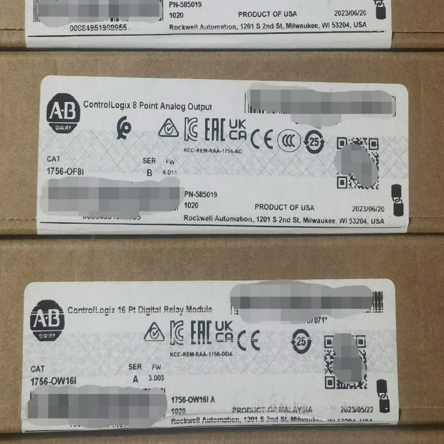 询价1756-OF8I库存质保直发