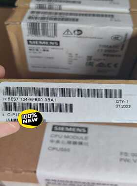 未开封6ES7134-6FB00-0BA1，实物询价