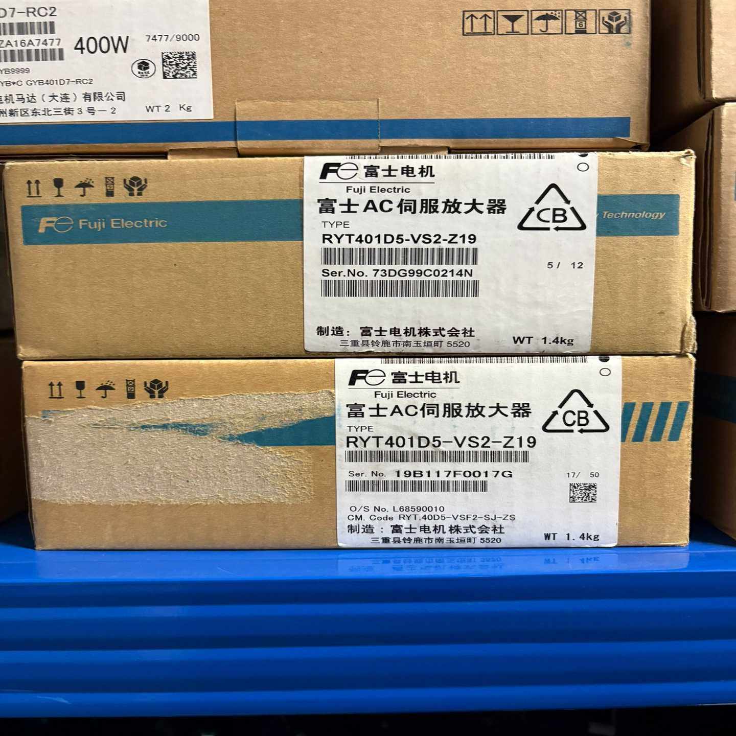 RYT401D5-VS2-Z19  全新富士伺服放大器{议价}