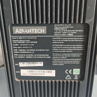 【议价】EKI-7712G-4FPI-AE研华工业以太网交换机 拆机