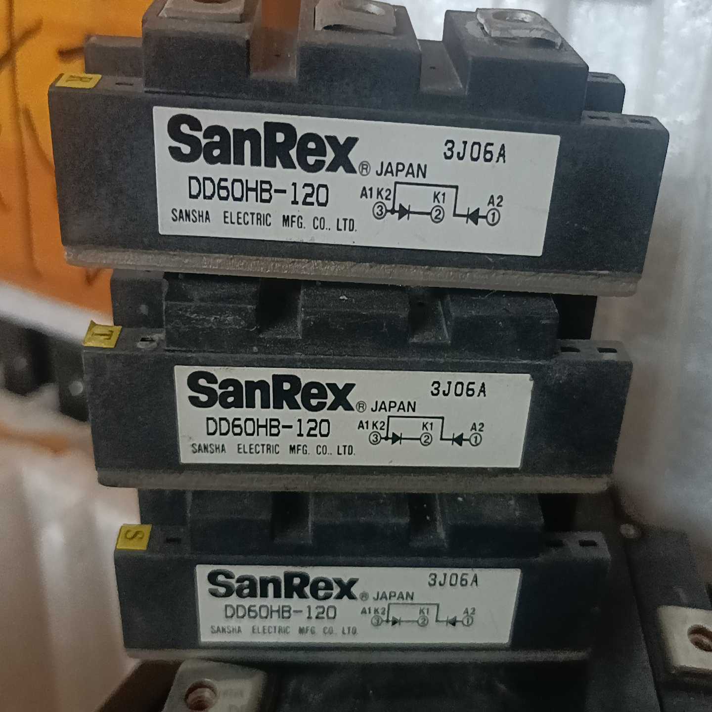 SanRex西门康DD60HB-1203个。询价