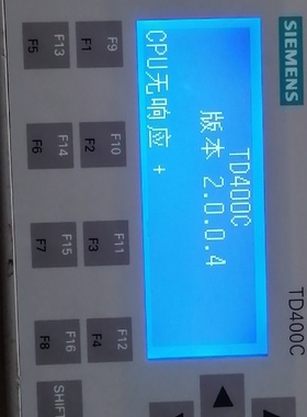 西门子TD400C文本显示器6AV66400AA0议价