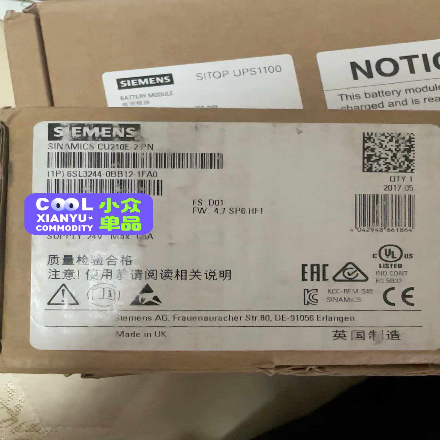 6SL3244-0BB12-1FA0【华铭电子】