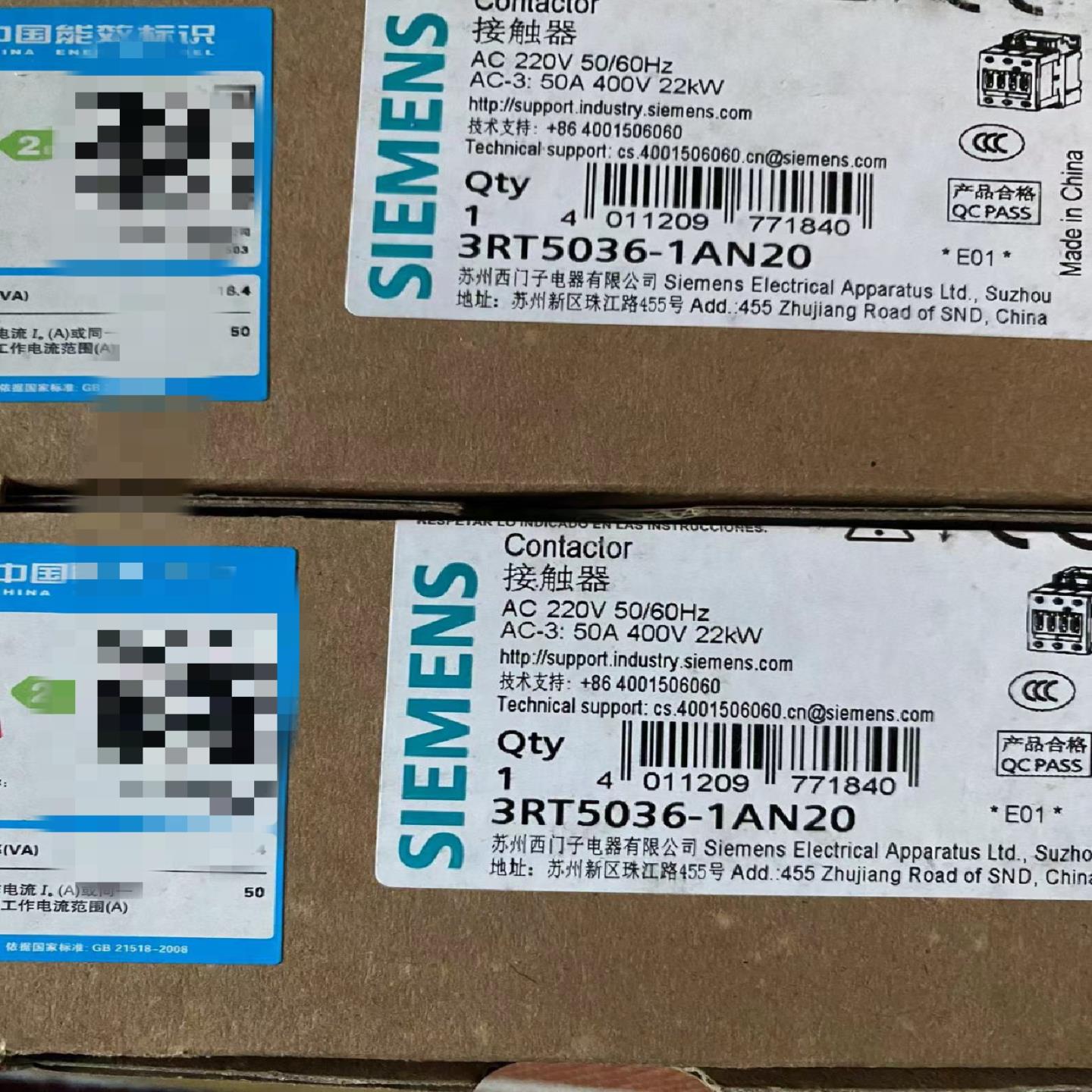 议价议价询价接触器3RT5036-1AN20议价